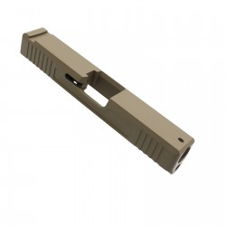 Glock 19 Custom Stripped Slide CERAKOTE FDE (Made in USA)